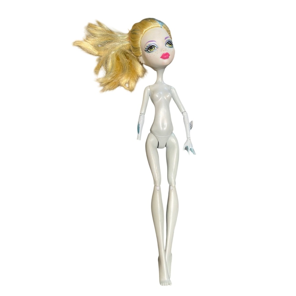Laguna Blue Doll Monster High Gen 1 2008 Mattel Nude Missing Hand Parts Repair - Picture 1 of 7